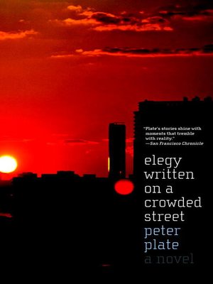 cover image of Elegy Written on a Crowded Street